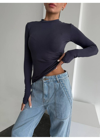 Жіночий легкий лонгслів Fashion (371133783)