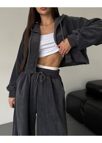 Жіночий спортивний костюм-трійка у стилі оверсайз Гермес (371886631)