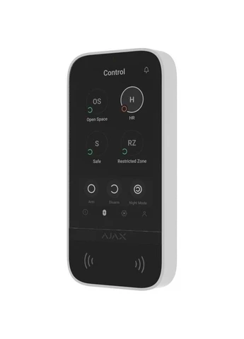 Панель керування охоронною системою KeyPad TouchScreen White (000034514) [162949] Ajax (401537779)