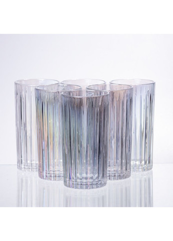 Кувшин 1,2 литра со стаканами 6 штук 320 мл стеклянный набор для напитков сервировки стола ProDobro (364191027)