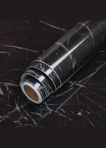 Фольга для захисту поверхонь від бруду, дрібних подряпин, потертостей, 5м, Чорний мрамор Art (290889113)