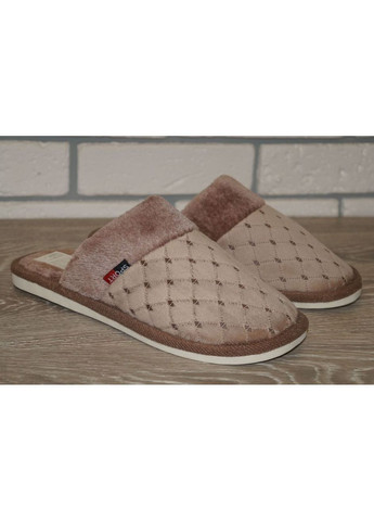 Тапочки підліткові кімнатні / домашні коричневі Alex (372924364)