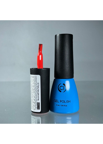 Гель-лак для ногтей Gel Polish 5 мл №008 Матовый Ярко-розовый Colour Intense (331346361)