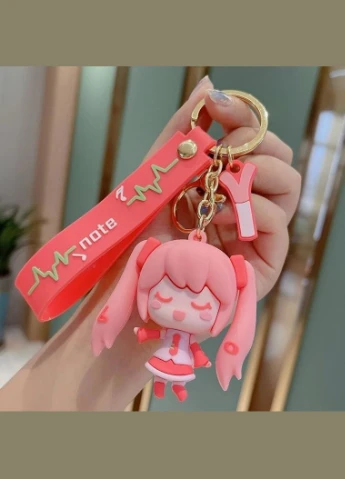 Мику Хатсуне брелок Хацуне фигурка Miku Hatsune вокалоид аниме 6см Shantou (302254504)