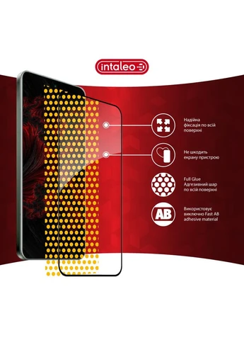 Защитное стекло Full Glue ESD для Xiaomi Redmi Note 15 Pro 4G Black (1283126635533) Intaleo (390179814)