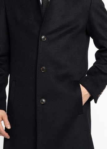 Синее зимнее Пальто мужское синее Arber