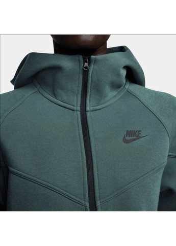 Толстовка жіноча Sportswear Tech Fleece Windrunner Turquoise Nike (365962547)