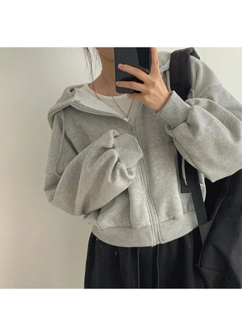 Худі вкорочений на флісі — ЗАМІРИ В ОПИСІ Vione (370285677)