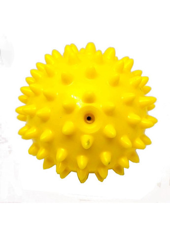 М'яч масажний d 9 см жовтий надувний D9 (60Гр)-Ж ( ) SNS (323158250)