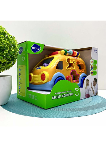 Автобус развивающий музыкальный сортер подсветка (988) Hola (355803921)