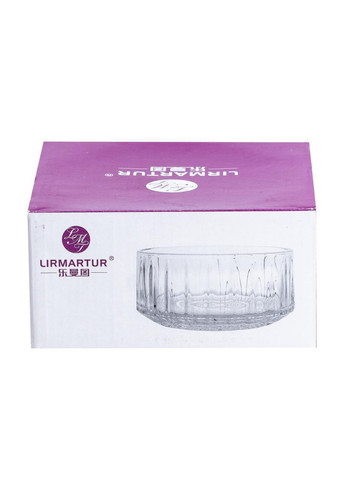Піала скляна Lirmartur 12,5*6,2 см кругла HP521 TS Kitchen (368767251)