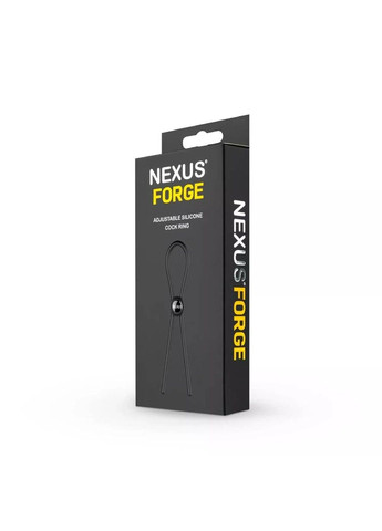 Лассо на член Forge черное, 30 см Nexus (289465714)