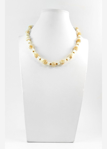 Эксклюзивные бусы "Смак" Перламутр, куб Fursa fashion (322314271)