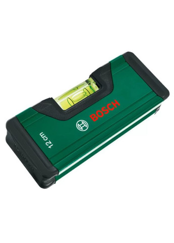 Рівень будівельний (120 мм, 1 капсули) рівень-васервага алюмінієвий бульбашковий (25281) Bosch (327092458)