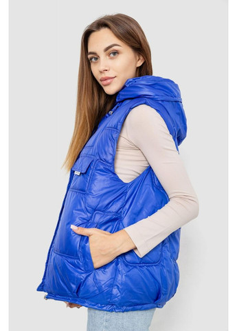 Жилет женский однотонный с капюшоном,, 244R810 Ager (323482691)