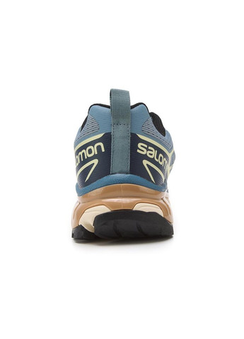 Бежевые демисезонные кроссовки мужские salomon xt-6 lab boa beige blue саломон xt-6 No Brand