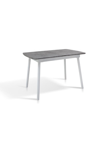 Стіл-трансформер кухонний розкладний SOLO Білий/Сірий мармур 857487-02 857487 Comfort Line (355467932)
