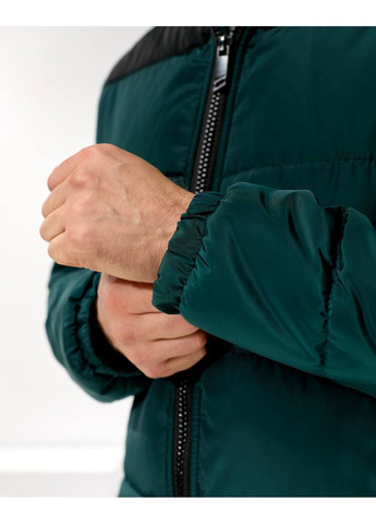 Изумрудная зимняя мужская зимняя куртка No Brand