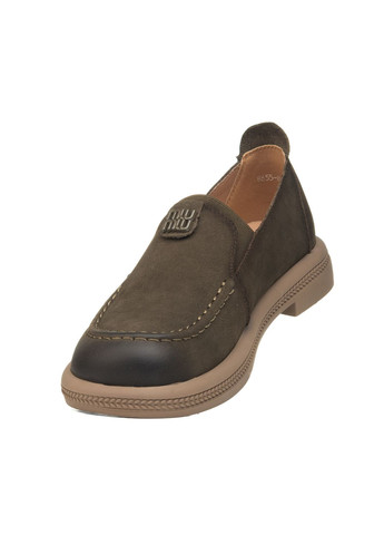 Lola Andy Туфли (2848Т1) хаки з натуральный нубук, китай — (366726211)