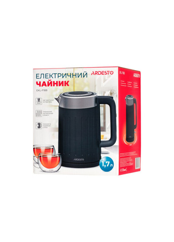 Електрочайник EKL-F18B/1.7л/2200Вт/strix контроль/ Ardesto (314747505)