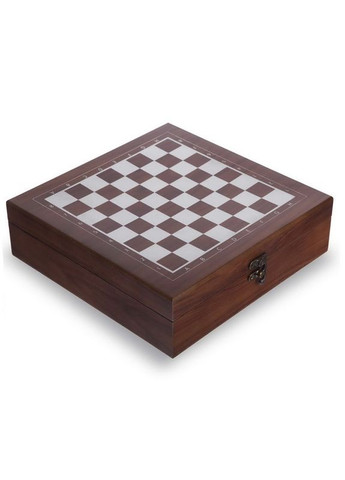 Шахи, покер 4 в 1 набір настільних ігор дерев'яні SP-Sport (356118784)