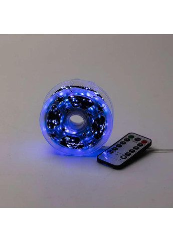 Гірлянда роса на пульті 100 метрів на 1000 led світлодіодів крапля на зеленому дроті синя 1000L100MGBL Garlando (370800139)