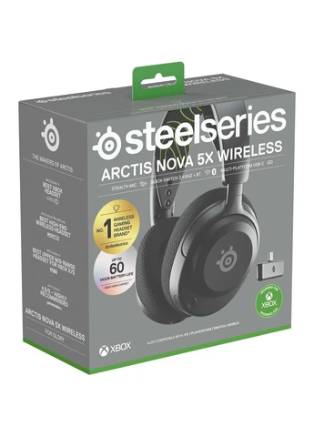 Игровые наушники Arctis Nova 5X Wireless Black (61676) [124198] SteelSeries (399644724)