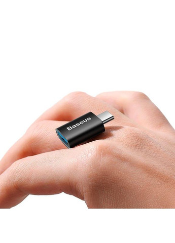 Переходник Ingenuity Series Mini OTG Adaptor TypeC to USB-A 3.1 скорость 10Gbps Baseus (280876917)