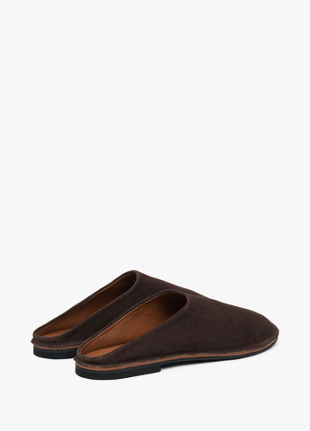 Коричневые мюли, цвет коричневый Estro