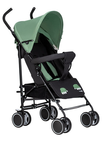 Коляска для ребенка прогулочная Simple, black - dark green FreeOn (352477025)