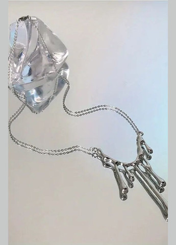 Серебристая подвеска-кулон капли, 4333 No Brand (345627728)