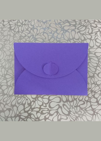 Подарунковий конверт 110х155 мм з кольорового дизайнерського картону No Brand (365726376)