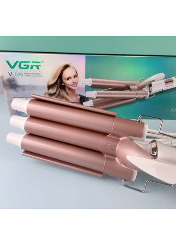 Плойка для завивки волосся на 3 хвилі VGR v-599 (279774270)