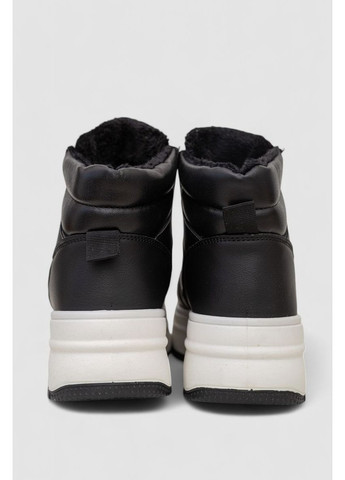 Кроссовки женские зимние на меху,, 248RAM022 Stilli чёрно-белые всесезоны (369971992)