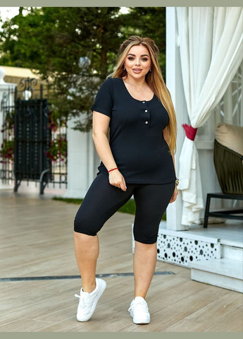 Футболка мелкий Мустанг Рубчик хорошо тянется топ Качество No Brand - (326177767)