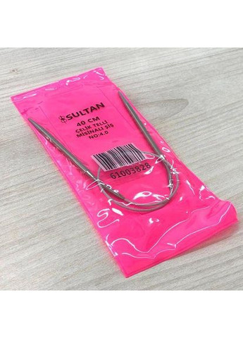 7 мм, рожеві – кругові спиці на тросі 40см Sultan Plus-plus (352743731)