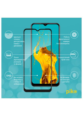 Стекло защитное (1283126519284) Piko Full Glue RealMe C25Y (366521861)
