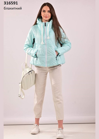 Блакитна демісезонна куртка жіноча демісезон Monika