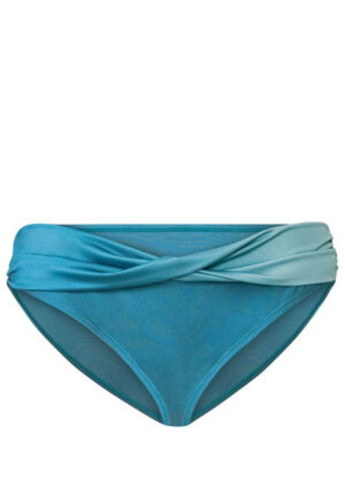 Голубой демисезонный женский купальник раздельный, бандо Esmara