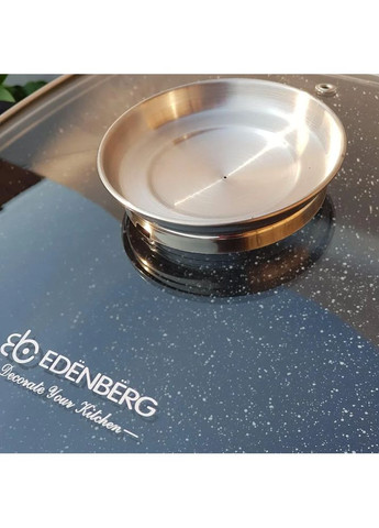 Кастрюля котел с мраморным антипригарным покрытием 2.8 л 20 см. EB-8111 Edenberg (362946398)