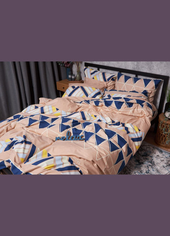 Комплект постельного белья Полисатин Premium полуторный евро 160х220 наволочки 4х70х70 (MS-820002812) Moon&Star fashion (286761804)