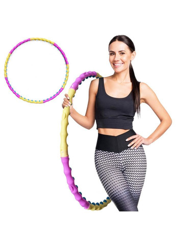 Обруч с массажными магнитными шариками Magnet Massage Hoop NE-F-52 No Brand (330610474)