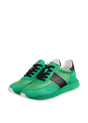 Зеленые демисезонные кроссовки Anemone