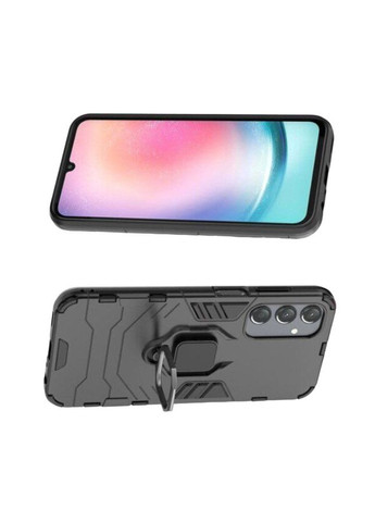 Чехол бампер Ring Armor для телефона Samsung Galaxy A25 5G (SM-A256) - Black Primolux (332994224)