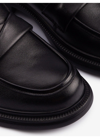 Buts Жіночі лофери 1101439 чорний з натуральна шкіра, — демісезон (349444273)