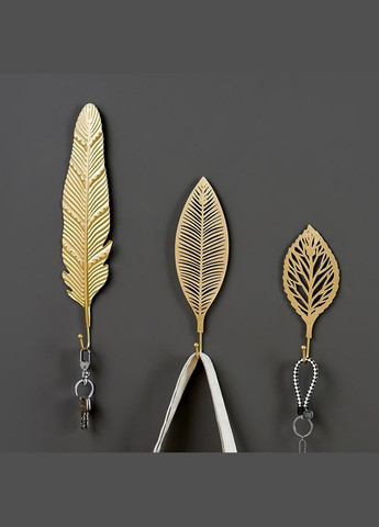 Крючок для одежды в форме листьев N4 (TA0001_4) No Brand (317252689)