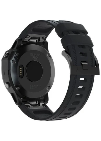 Ремешок Silicon для Garmin 20mm Black (ARM60799) [141553] ArmorStandart (400894125)
