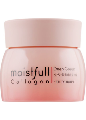 Крем для обличчя зволожувальний з колагеном House Moistfull Collagen Deep Cream 75ml (598123-107249) Etude (368621426)