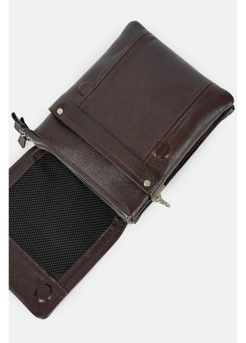 Мужская кожаная сумка 653-9 коричневая Desisan (319155625)