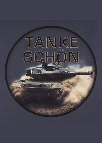Футболка з малюнком TANKE SCHÖN Graphite P1G (316320202)